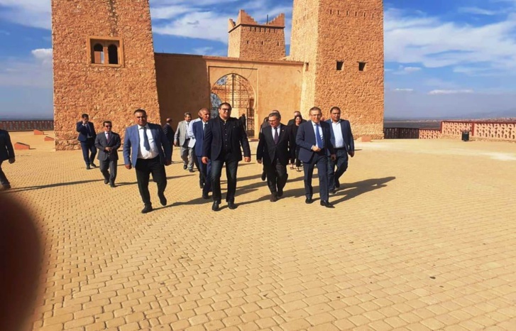 القنصل العام لدولة إسبانيا في زيارة لمنتزه عين أسردون والمتجر التضامني بجهة بني ملال خنيفرة