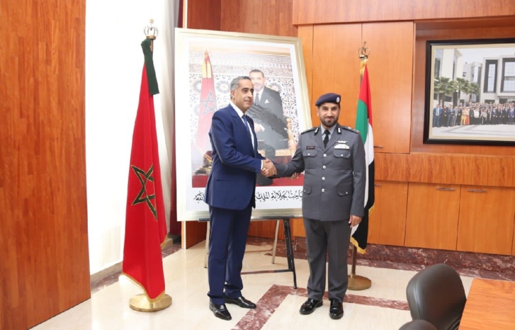 الحموشي يلتقي بالقائد العام لشرطة أبوظبي في الرباط الحموشي يلتقي بالقائد العام لشرطة أبوظبي في الرباط