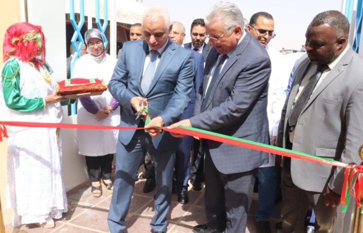 "آيت طالب" يعطي انطلاقة خدمات المستشفى الجهوي مولاي علي الشريف بالراشيدية بعد توسعته وتجهيزه