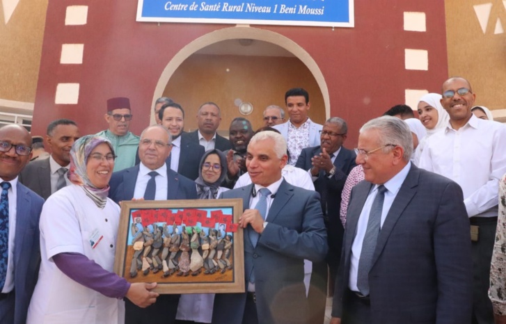 "آيت طالب" يعطي انطلاقة خدمات المستشفى الجهوي مولاي علي الشريف بالراشيدية بعد توسعته وتجهيزه