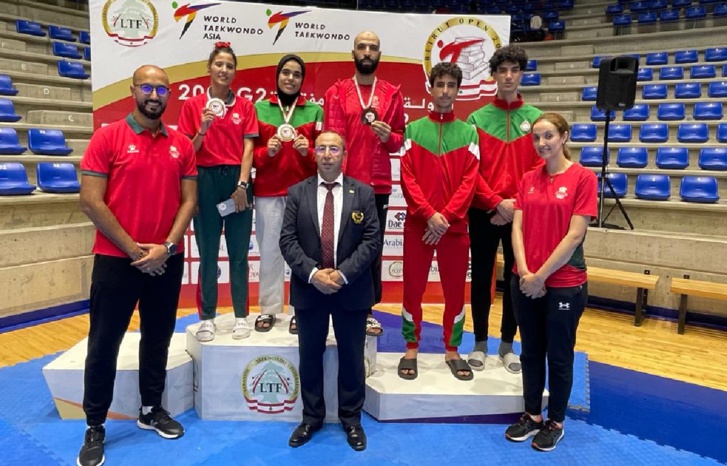 ميدالية ذهبية و برونزيتان للمغرب في الدوري الدولي بيروت ميدالية ذهبية و برونزيتان للمغرب في الدوري الدولي بيروت