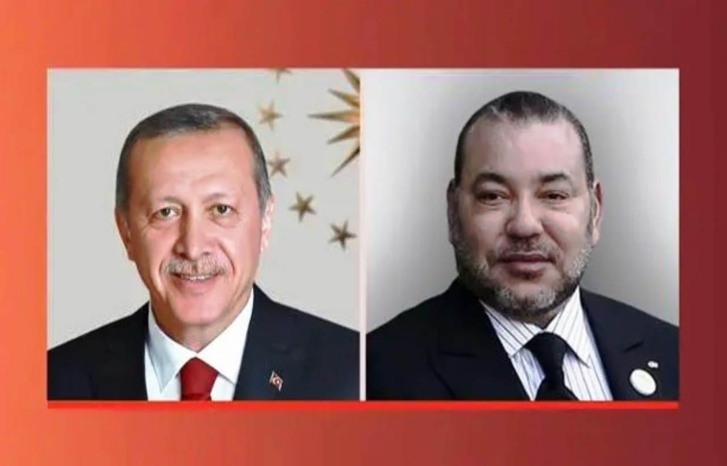 أردوغان يُوجه دعوة لجلالة الملك لزيارة تركيا أردوغان يُوجه دعوة لجلالة الملك لزيارة تركيا