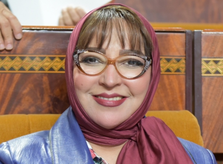 النائبة البرلمانية فاطمة بنعزة النائبة البرلمانية فاطمة بنعزة