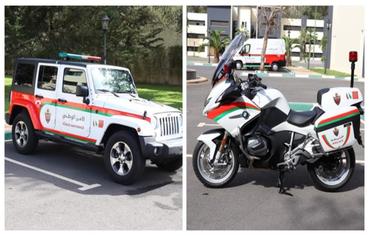 "هوية بصرية جديدة" تميز مختلف مركبات ودراجات الشرطة "هوية بصرية جديدة" تميز مختلف مركبات ودراجات الشرطة