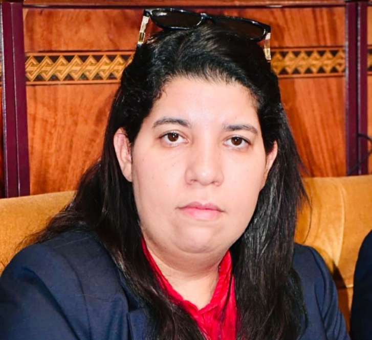 النائبة البرلمانية سحر أبدوح النائبة البرلمانية سحر أبدوح