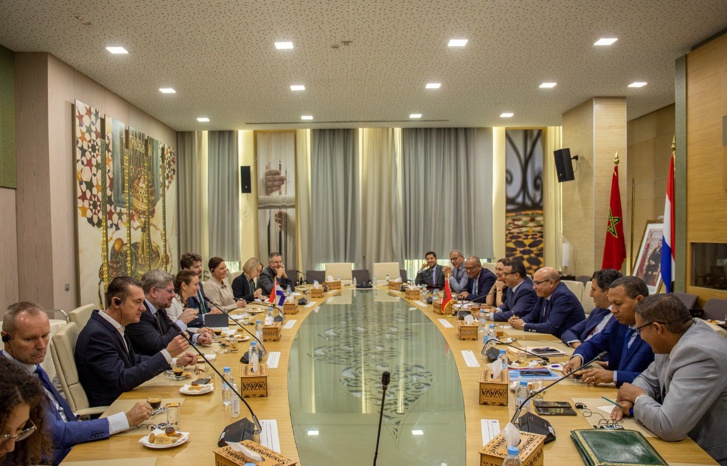 زيارة وفد هولندي لمقر المندوبية العامة لإدارة السجون وإعادة الإدماج زيارة وفد هولندي لمقر المندوبية العامة لإدارة السجون وإعادة الإدماج