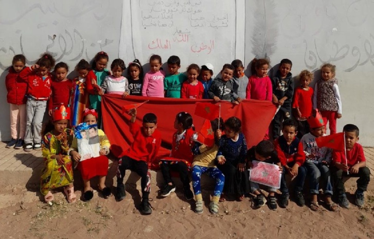 صغار التعليم الأولي بالجديدة يخلدون ذكرى المسيرة الخضراء صغار التعليم الأولي بالجديدة يخلدون ذكرى المسيرة الخضراء