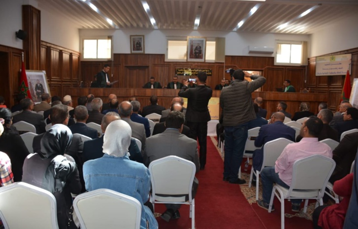 عامل إقليم أزيلال يشرف على تنصيب وكيل الملك بالمحكمة الابتدائية بأزيلال عامل إقليم أزيلال يشرف على تنصيب وكيل الملك بالمحكمة الابتدائية بأزيلال