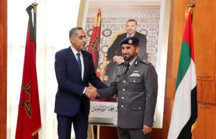 توقيع اتفاقية شراكة بين المغرب والإمارات في التكوين الشرطي توقيع اتفاقية شراكة بين المغرب والإمارات في التكوين الشرطي