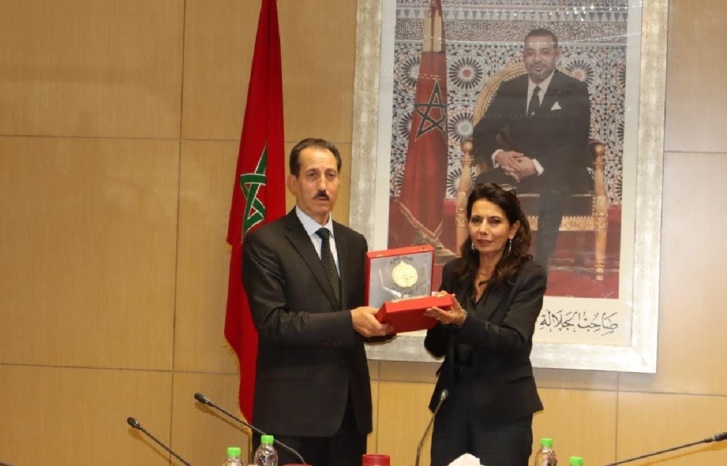 الداكي يجري مباحثات مع مسؤولة أممية في الرباط الداكي يجري مباحثات مع مسؤولة أممية في الرباط