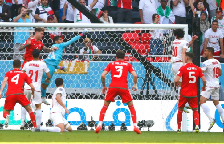 منتخب إيران يسقط ويلز في شراكه ويخلق المفاجأة منتخب إيران يسقط ويلز في شراكه ويخلق المفاجأة
