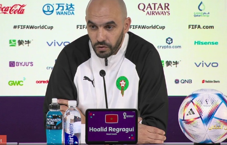 الركراكي: أتمنى ان لا يلعب رونالدو أمامنا