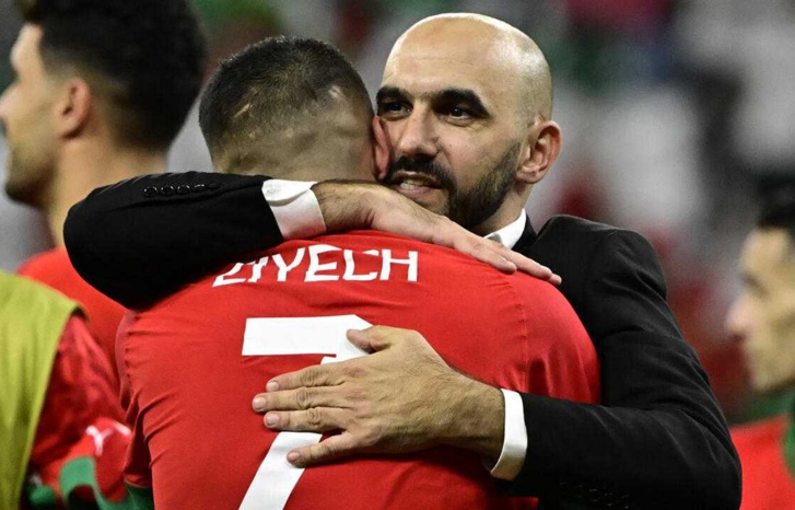 الركراكي يعبر عن سعادته بالتأهل التاريخي لنصف النهائي الركراكي يعبر عن سعادته بالتأهل التاريخي لنصف النهائي