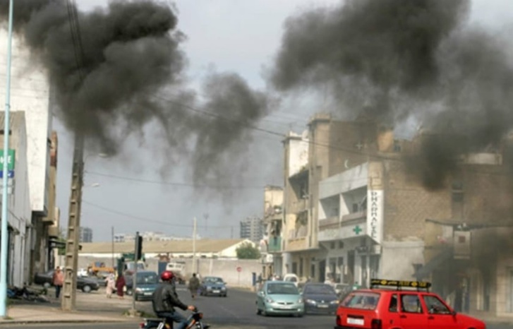 أحياء بالدارالبيضاء تعاني بحدة من تلوث الهواء أحياء بالدارالبيضاء تعاني بحدة من تلوث الهواء