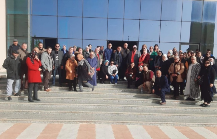 بلفاطمي يلتقي مناضلي الاتحاد العام للشغالين بالمغرب بالجهة الشرقية في اجتماعات نقابية مكثفة بلفاطمي يلتقي مناضلي الاتحاد العام للشغالين بالمغرب بالجهة الشرقية في اجتماعات نقابية مكثفة