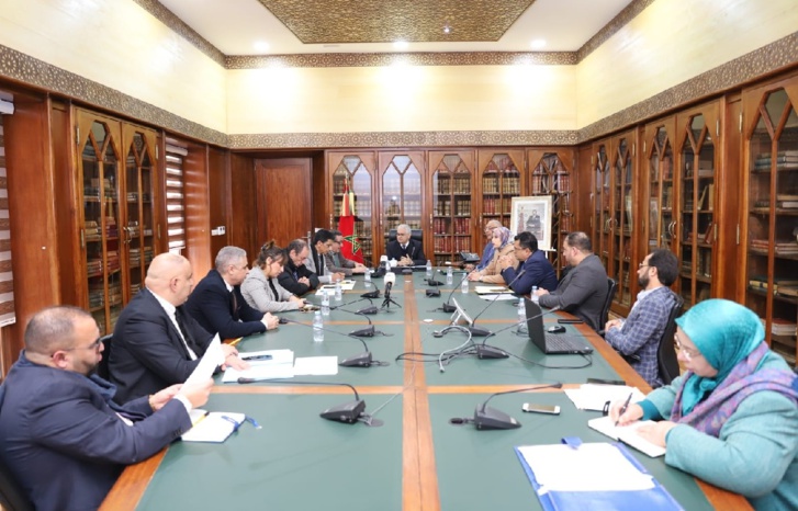 نزار بركة يلتقي مع وفد ممثل لإقليم العرائش في الرباط نزار بركة يلتقي مع وفد ممثل لإقليم العرائش في الرباط