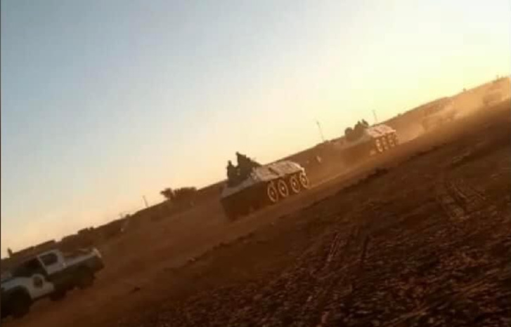 آليات عسكرية تطوق مخيمات تندوف «لتأمين» مؤتمر الجبهة آليات عسكرية تطوق مخيمات تندوف «لتأمين» مؤتمر الجبهة