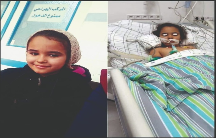 بعد عملية أفقدتها النطق والحركة وأدخلتها في غيبوبة شبه تامة لجنة من وزارة الصحة للتحقيق في قضية الطفلة «سلمى» بعد عملية أفقدتها النطق والحركة وأدخلتها في غيبوبة شبه تامة لجنة من وزارة الصحة للتحقيق في قضية الطفلة «سلمى»