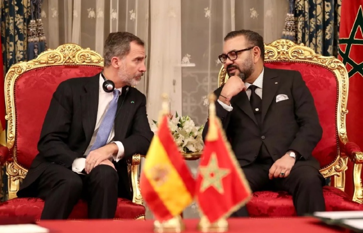 ‬العاهل‭ ‬الإسباني‭ ‬يشيد‭ ‬بمسار‭ ‬العلاقات‭  ‬الثنائية‭ ‬بين‭ ‬الرباط‭ ‬ومدريد‭ ‬