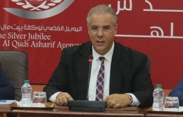 مدير وكالة بيت مال القدس الشريف في لقاء مع الصحافة والإعلام مدير وكالة بيت مال القدس الشريف في لقاء مع الصحافة والإعلام