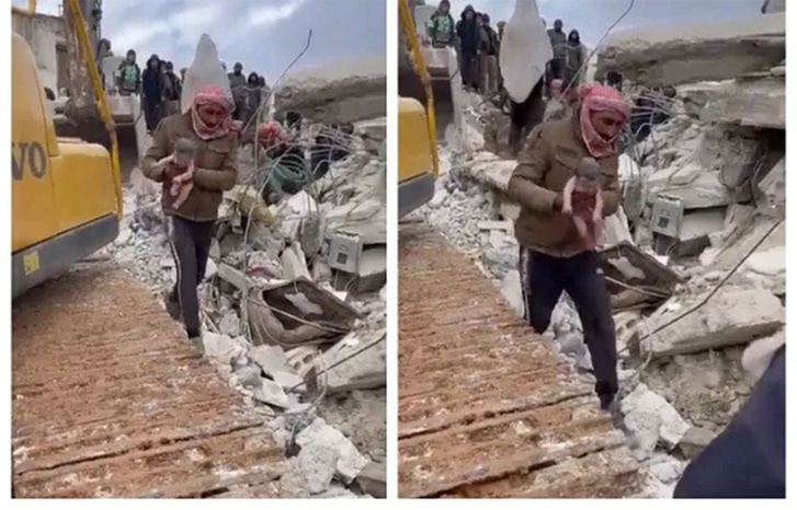 مشاهد تهز الجبال.. قصص وحكايات حزينة تحت ركام الزلزال المدمر مشاهد تهز الجبال.. قصص وحكايات حزينة تحت ركام الزلزال المدمر