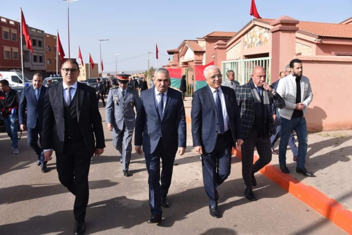 الوالي المنسق العام للمبادرة الوطنية للتنمية البشرية يشرف على تدشين مراكز اجتماعية إنسانية بأزيلال الوالي المنسق العام للمبادرة الوطنية للتنمية البشرية يشرف على تدشين مراكز اجتماعية إنسانية بأزيلال