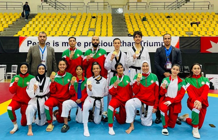 المغرب يتصدر بطولة الحسن الدولية للتايكوندو بالأردن