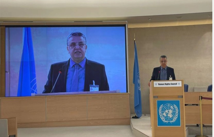 من أمام مجلس حقوق الانسان.. وهبي يرصد معاناة المغاربة بمخيمات تندوف من أمام مجلس حقوق الانسان.. وهبي يرصد معاناة المغاربة بمخيمات تندوف