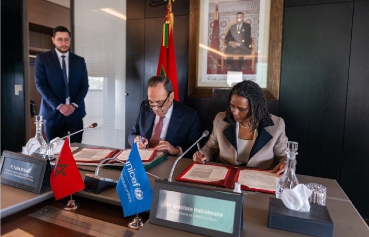 المالكي واليونسيف يتفقان من أجل النهوض بالتربية والتكوين المالكي واليونسيف يتفقان من أجل النهوض بالتربية والتكوين