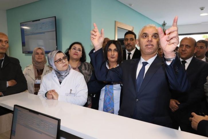 وزير الصحة يعطي انطلاقة خدمات مشروعين صحيين على مستوى عمالة سلا وزير الصحة يعطي انطلاقة خدمات مشروعين صحيين على مستوى عمالة سلا