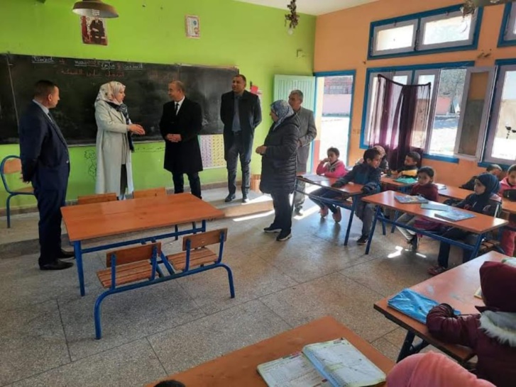 زيارة تفقدية لمدير الأكاديمية الجهوية للتربية والتكوين لجهة بني ملال خنيفرة لعدد من المؤسسات التعليمية بإقليم أزيلال زيارة تفقدية لمدير الأكاديمية الجهوية للتربية والتكوين لجهة بني ملال خنيفرة لعدد من المؤسسات التعليمية بإقليم أزيلال