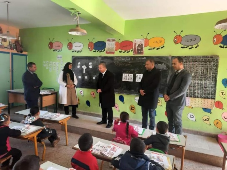 زيارة تفقدية لمدير الأكاديمية الجهوية للتربية والتكوين لجهة بني ملال خنيفرة لعدد من المؤسسات التعليمية بإقليم أزيلال زيارة تفقدية لمدير الأكاديمية الجهوية للتربية والتكوين لجهة بني ملال خنيفرة لعدد من المؤسسات التعليمية بإقليم أزيلال