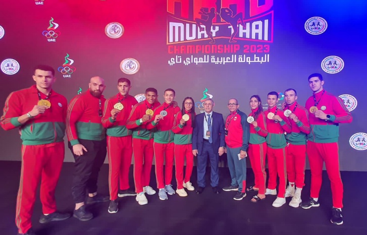 المغرب ينتزع لقب البطولة العربية للمواي طاي بأبوظبي المغرب ينتزع لقب البطولة العربية للمواي طاي بأبوظبي