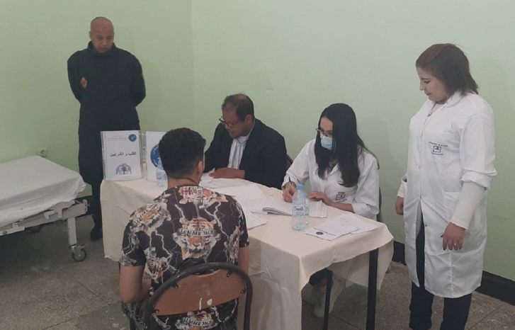 قافلة طبية متعددة التخصصات تخترق أسوار سجن ورزازات قافلة طبية متعددة التخصصات تخترق أسوار سجن ورزازات