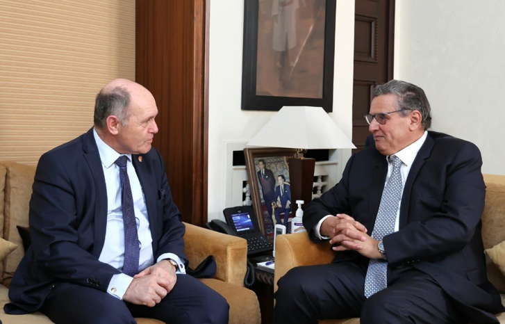 أخنوش يستقبل رئيس المجلس الوطني النمساوي أخنوش يستقبل رئيس المجلس الوطني النمساوي