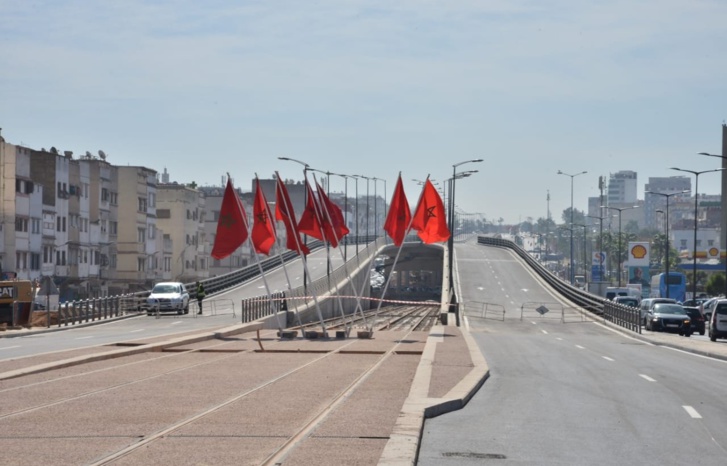 البيضاء تفتتح أطول جسر في المغرب البيضاء تفتتح أطول جسر في المغرب