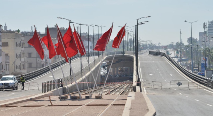 البيضاء تفتتح أطول جسر في المغرب البيضاء تفتتح أطول جسر في المغرب