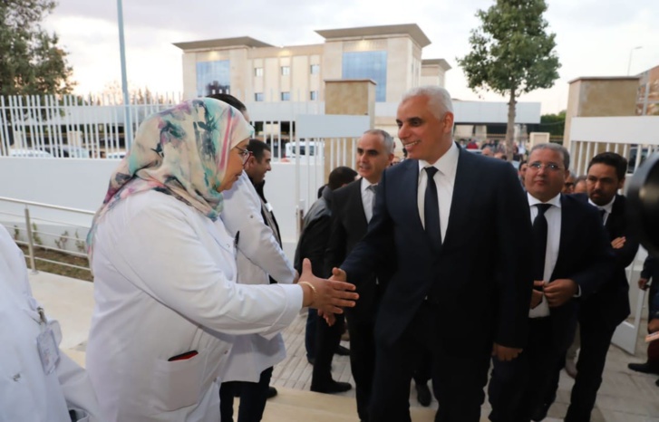 البروفيسور "آيت طالب" يعطي انطلاقة خدمات 16 مؤسسة صحية حضرية وقروية بجهة الشرق البروفيسور "آيت طالب" يعطي انطلاقة خدمات 16 مؤسسة صحية حضرية وقروية بجهة الشرق