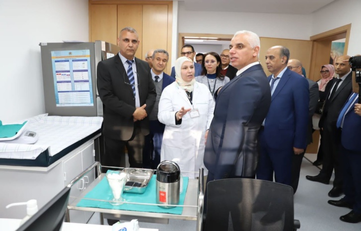 البروفيسور "آيت طالب" يعطي انطلاقة خدمات 16 مؤسسة صحية حضرية وقروية بجهة الشرق البروفيسور "آيت طالب" يعطي انطلاقة خدمات 16 مؤسسة صحية حضرية وقروية بجهة الشرق
