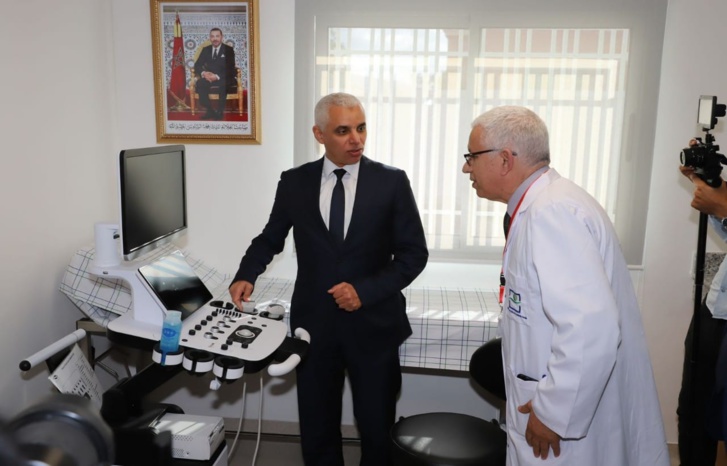 البروفيسور "آيت طالب" يعطي انطلاقة خدمات 16 مؤسسة صحية حضرية وقروية بجهة الشرق البروفيسور "آيت طالب" يعطي انطلاقة خدمات 16 مؤسسة صحية حضرية وقروية بجهة الشرق