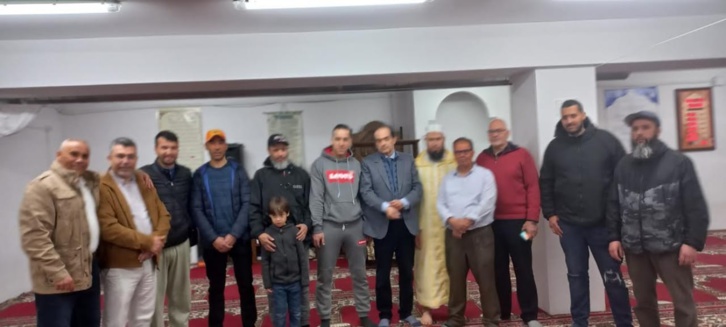 القنصل العام للمملكة المغربية بكتالونيا في زيارة لجمعيات إسلامية