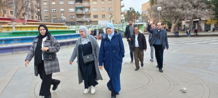 القنصل العام للمملكة المغربية بكتالونيا في زيارة لجمعيات إسلامية