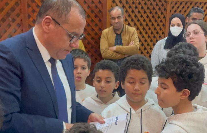 عامل الجديدة يستقبل تلاميذ الإقليم المؤهلين للمسابقة العالمية للروبوتيك عامل الجديدة يستقبل تلاميذ الإقليم المؤهلين للمسابقة العالمية للروبوتيك