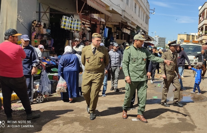حملة لتحرير الملك العمومي حملة لتحرير الملك العمومي