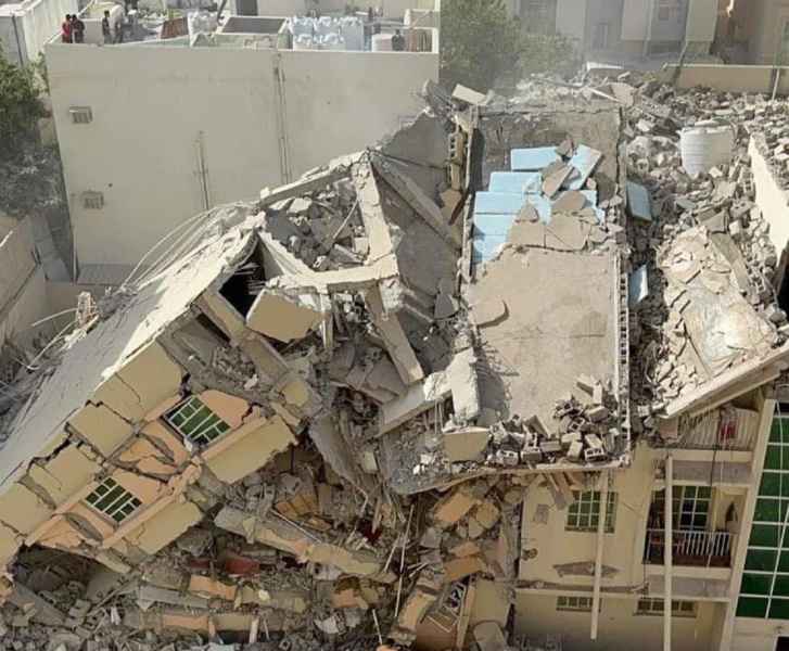 وفاة مغربي إثر حادث انهيار مبنى سكني بالدوحة