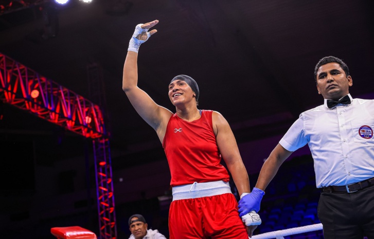 خديجة المرضي تمنح المغرب لقب بطولة العالم للملاكمة خديجة المرضي تمنح المغرب لقب بطولة العالم للملاكمة