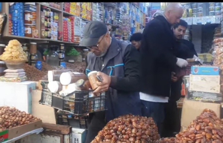 مصالح البرنوصي تحبط عملية لتسويق أسماك ولحوم وحلويات فاسدة