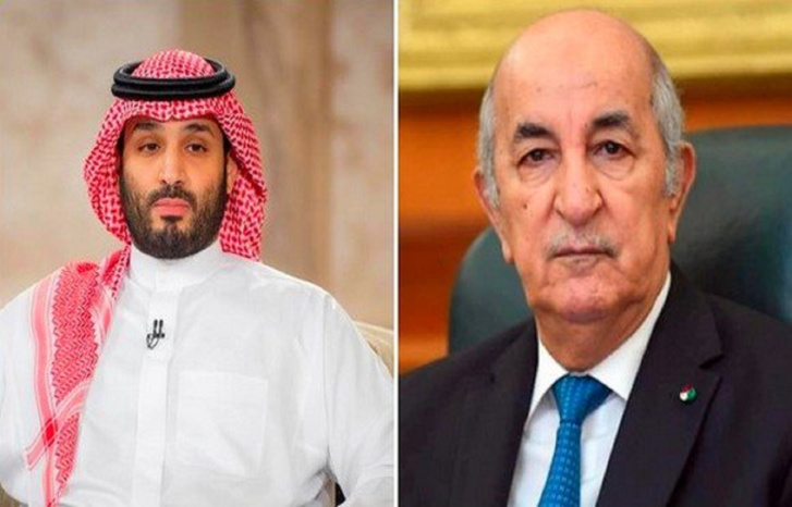 هل هي بوادر أزمة بين الجزائر والسعودية.. قصر المرادية يشن هجوما على الأمير محمد بن سلمان بسبب سوريا هل هي بوادر أزمة بين الجزائر والسعودية.. قصر المرادية يشن هجوما على الأمير محمد بن سلمان بسبب سوريا