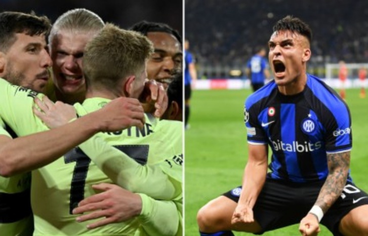 السيتي وإنتر يلحقان بالريال وميلان إلى نصف النهائي السيتي وإنتر يلحقان بالريال وميلان إلى نصف النهائي