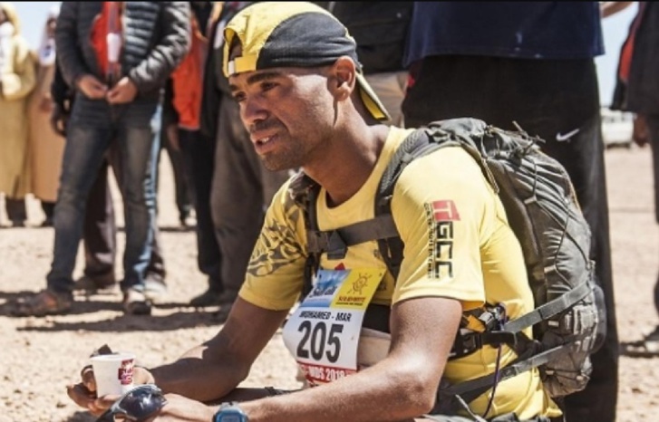 محمد المرابطي يحرز لقبه الأول في ماراطون الرمال محمد المرابطي يحرز لقبه الأول في ماراطون الرمال
